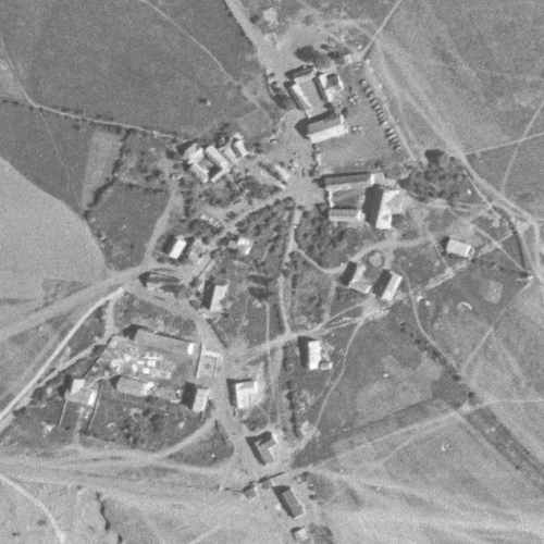 Luftaufnahme von Katzendorf vom 07.06.1953