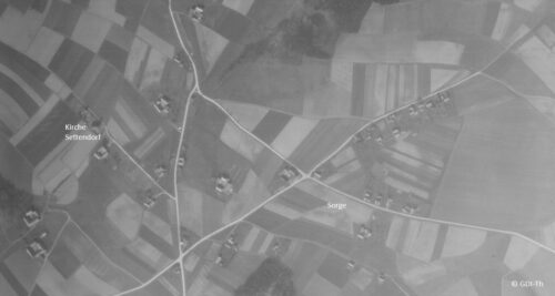 Luftbild von Sorge-Settendorf vom 09.04.1945