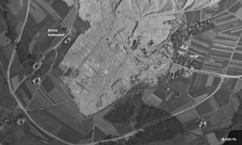 Luftbild von Sorge-Settendorf vom 07.06.1953